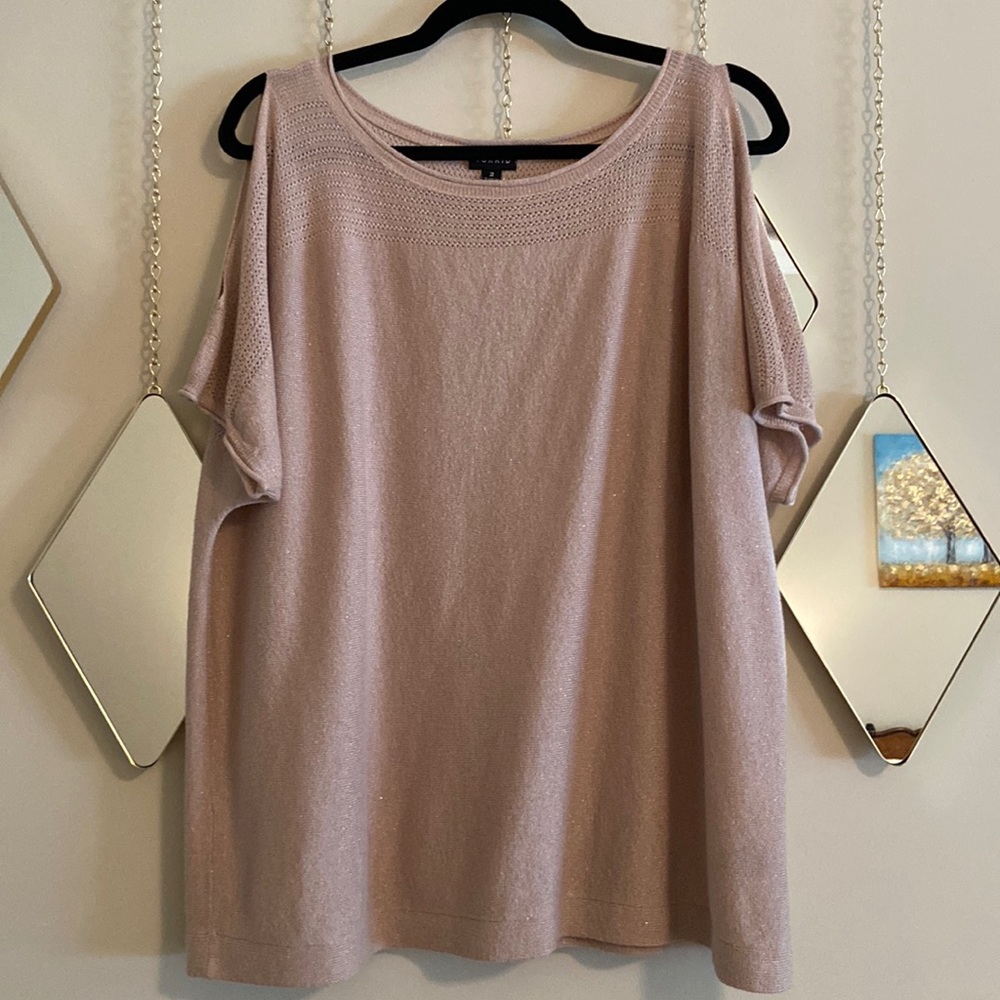 Torrid Cold-Shoulder Sweater